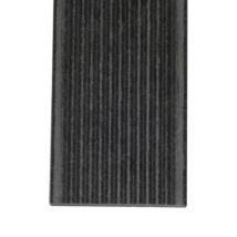 Plinthe Finition Terrasse Bois Composite Gris Anthracite, L : 200 Cm, L : 5.5 Cm - Bricoman
