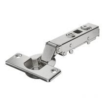 Charnière Invisible Inox Clipsable Avec Amortisseur Intégré Dans Le Bras - Montage : En Applique - Hettich - Bricoman