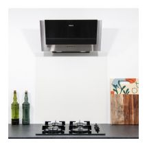 Crédence Aluminium Blanc Pur Ral 9010 Sat H 50 Cm X L 60 Cm - Bricoman