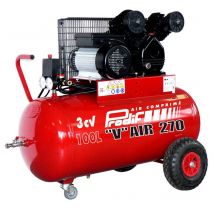 Compresseur À Courroie 100l 3cv Vc3051003m Prodif - Bricoman