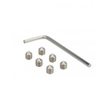 Thirard - Jeu De 6 Vis Pointeaux Avec Clé - Thirard - Bricoman