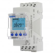 Theben 6100130 Tr 610 Top3 Horloge Programmable Digitale, 1 Canal, Programme Hebdomadaire, Programmation Par Appli - Bricoman