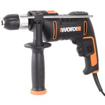 Perceuse À Percussion Filaire Worx Wx317 600w + Mallette - Bricoman