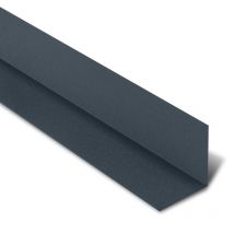 Rive Contre Mur Pour Tôle Tuile Bacacier Tuile R | 2100 Mm Longueur Anthracite Mat - Bricoman