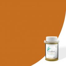 Échantillon Peinture Biosourcée, Orange Linotte, Testeur Format 100ml, Finition Velours, Colibri - Bricoman