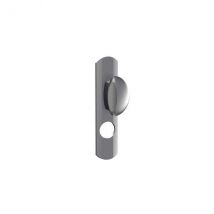 Demi Ensemble Extérieur Tirage Muze Chromé Velours Pour Serrure Protective A2p - Bricoman