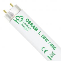 Osram T8 Lumilux 58w - 865 Lumière Du Jour | 150cm - Bricoman