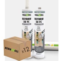 Mastic-colle Resybrid 50 Fc 290ml - Gris- (carton De 12) - Tecnomat