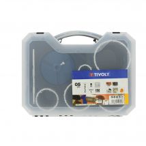 Tivoly • Coffret 6pcs Scie Cloche Hm D33-83mm Pour Béton Brique - Bricoman