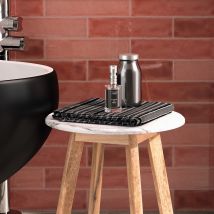 Carrelage Imitation Zellige 7,5x30 Cm Celeste Coral - Bricoman