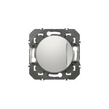 Interrupteur Avec Voyant Témoin Legrand Dooxie 10ax Aluminium - Bricoman