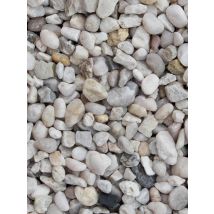 Galets De Quartz Blanc 1000kg Midibag 0,7m3 (8 - 12mm (dimension Standard)) - Bricoman