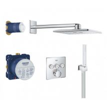 Grohe Grohtherm Smartcontrol Perfect Set De Douche Avec Rainshower 310 Smartactive Cube (34706000-new) - Bricoman