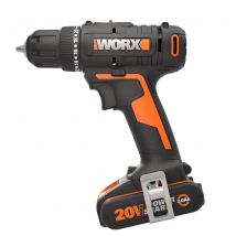 Perceuse-visseuse Worx Wx100 20v Avec 1 Batterie 2ah + Sac - Bricoman
