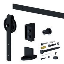 Système Coulissant Slid'up 240 Barn Door Pour 1 Porte De Séparation - Rail 1,90 M - 100 Kg - Bricoman