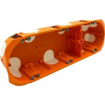 Boîte D'Encastrement Triple - Capri - Ht 40 - 8 Entrées - Bricoman