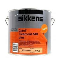 Lasure Bois Cetol Clearcoat Mb+ Uv Incolore 2,5l - Sikkens - Bricoman