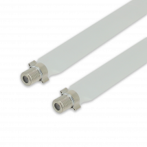 Câble Coaxial Tv Extra Plat Mâle/mâle 20 Cm Pour Passage Porte Et Fenêtre - Sedea - 914290 - Bricoman