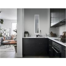 Verrière Atelier En Aluminium Thermolaqué - 30x130 Cm - Blanc - Bayview - Bricoman