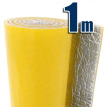 Isolant Thermique Réfléchissant Autocollant 100% Aluminium (1m X 1,2m). Isolation Pour Maisons, Caravanes, Fourgons, Radiateurs... - Bricoman