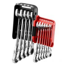 Jeu De 12 Clés Mixtes À Cliquet Articulées 7 À 19 Mm Facom 467bf.jp12pb - Bricoman