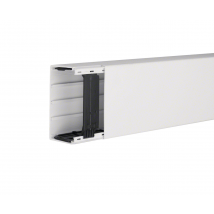 Goulotte De Câbles Goulottes Électriques Pvc 2 M 60x110 Mm, Tehalit.lf, Blanc - Bricoman