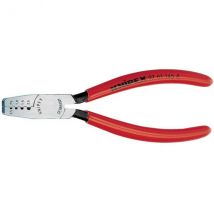 Pince À Sertir Pour Cosses Avec Branches Plastiques Mm 0,25-2,5mm2 Knipex 1 Pcs - Bricoman