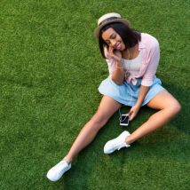 Gazon Synthétique Alice - 35 Mm - 2 M X 5 Ml - Livraison Offerte - Bricoman