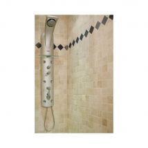 Dallage Travertin Beige Mix 1er Choix 10x10x1 Cm - Bricoman
