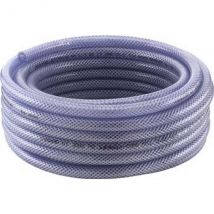 Tuyau Tissu En Pvc Transparent, Dimensions : 6 X 3 Mm, Long. 50 M - Bricoman