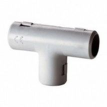 Té De Dérivation Pour Tube Mureva Irl - Gris - Diamètre 20mm - Bricoman