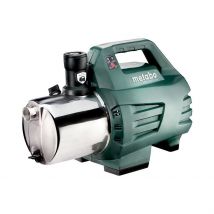 Surpresseur 1300 W 6000 L/h Hauteur D'Aspiration Max.:8 M Hwa 6000 Inox Metabo - Bricoman