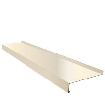 Appui De Fenêtre Avec Relevé 15/10eme 2m - 280mm - Ivoire Claire Ral1015 - Aluhome - Bricoman