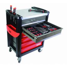 Servante Servi-630n + Compo 65 Outils De Maintenance Industrielle En Modules Mousses Sam - Cpp65ms - Bricoman