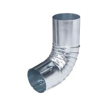 Coude Pour Gouttière Ronde Diamètre 100 Mm - (75° ) - Lpp - Bricoman