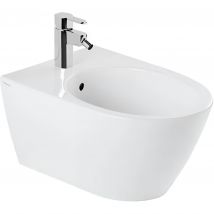 Bidet Suspendu Céramique Traditionnelle Sanindusa 56 Sanlife Blanc - Bricoman