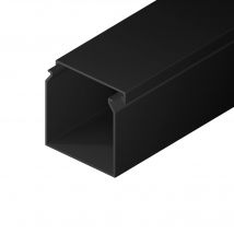 Goulotte De Câbles Goulottes Électriques 40x40 2m Anthracite Edo - Bricoman