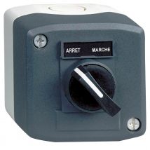 Boite À Bouton - Harmony Xal - 1 Bouton Tournant - A Manette - 1f - Schneider Electric Xald132 - Bricoman