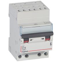 Disjoncteur 16a 10ka Courbe D Tétrapolaire Legrand Dx3 Auto / Vis - Bricoman