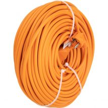 Multiprise Zenitech Jardin 16a 50m H05vv-f 3g1.5 Orange - Bricoman