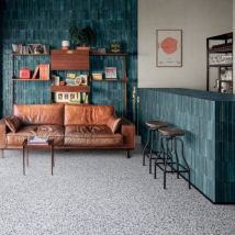 Carrelage Effet Zellige Bleu Nuit Tanger 6x24 Blue - Bricoman