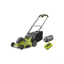 Tondeuse Ryobi 36v Maxpower - Coupe 40cm - 1 Batterie 6,0ah - 1 Chargeur - Rlm36x41h60pg - Bricoman