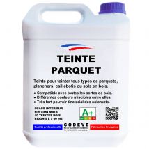 Teinte Parquet - 20 L - Codeve Bois - Chêne - Pour La Teinture De Votre Parquet, Plancher, Caillebotis Ou Sol En Bois. - Bricoman