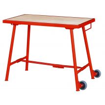Etabli De Monteur Pliant Pro À Roues H820 X L610 X L1080 Mm - Bricoman