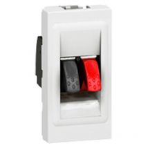 Prise Murale Haut-parleur 22.5x45 Legrand - Bricoman