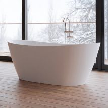 Baignoire Ilot Venecia 170 Blanche 170 X80 X57 Cm, By Spalina - Bricoman