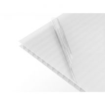 Polycarbonate Alvéolaire 10mm Opale 1050x2000 - Bricoman
