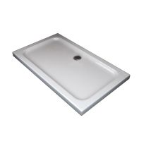 Nala-receveur De Douche Rectangulaire Surbaissé En Abs Avec Bonde Inclus H. 5 Cm – 80 X 140 - Bricoman