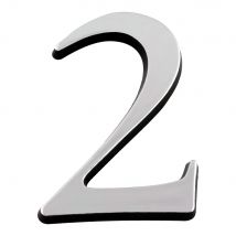 Chiffre 2 Argent Hauteur 25mm - 4620459 - Bricoman