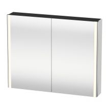 Armoire Miroir Duravit Xsquareavec Éclairage 800x1000x156mm Blanc Brillant Lack - Bricoman